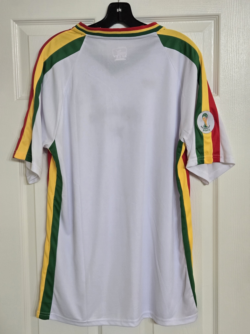 Ghana Soccer Team Jersey FIFA 2012 World Cup White Jersey Men's Size XXXL *RARE* - Picture 2 of 13